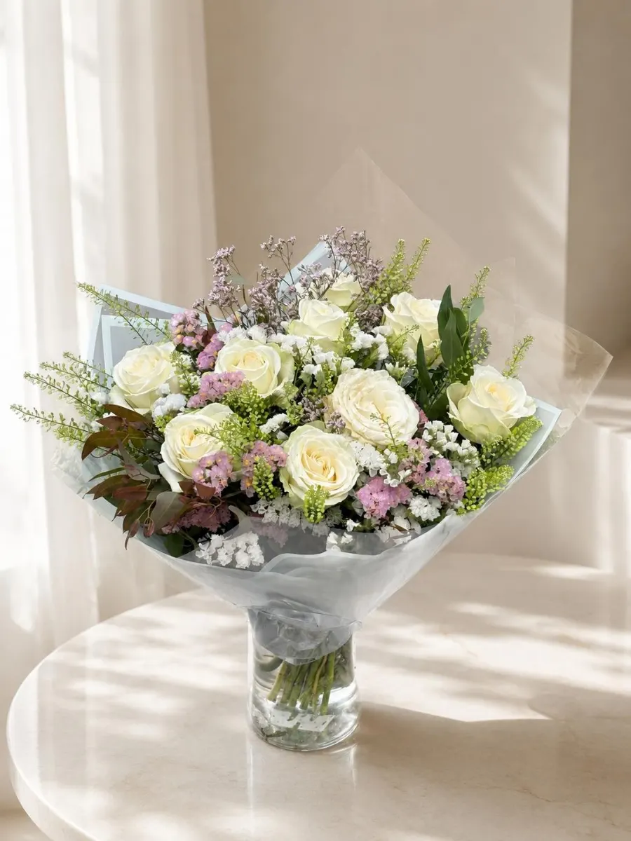 Shabbat flower arrangement